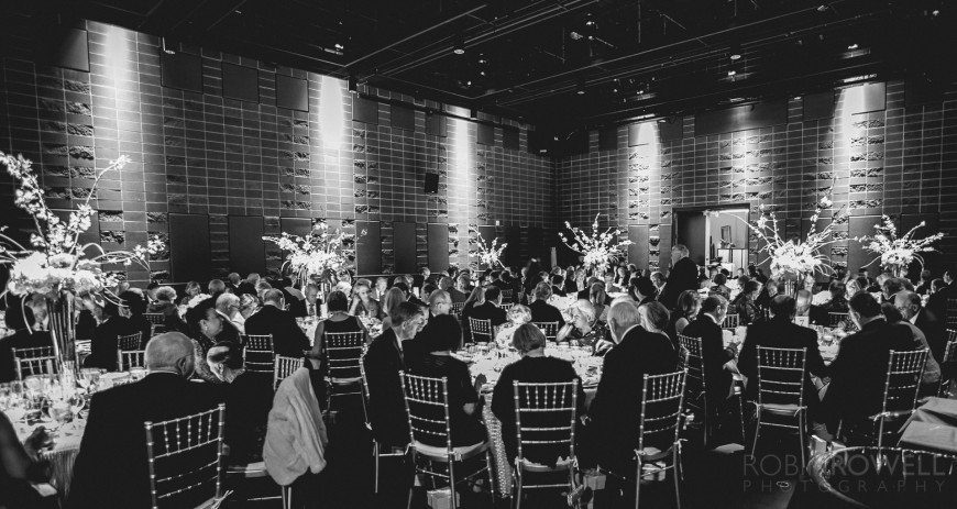 VIP guests attend a dinner at the Austin Syphony Orchestra Centenial Gala