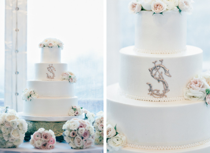 The Safier wedding cake